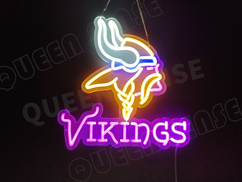 Minnesota vikings led neon - minnesota,