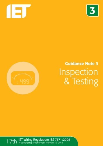 Guidance note inspection - inspection, &