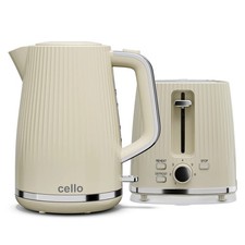 Cello CREAM kettle and Toaster