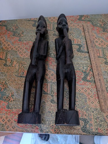 Vintage pair african hand - vintage,