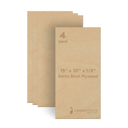 Baltic birch plywood 1 - plywood,, 1/8