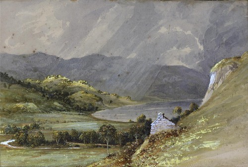 Mountain lake landscape - lake,
