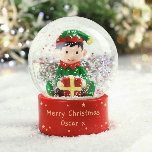 Personalised message elf - personalised,