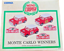 Corgi Mini Coopers Monte Carlo Winners 3 Car Set FROM 1992 - NEW AND SEALED