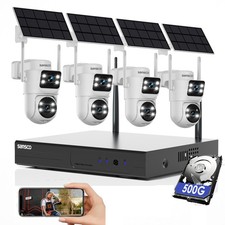 4MP Dual Lens Solar PTZ Camera