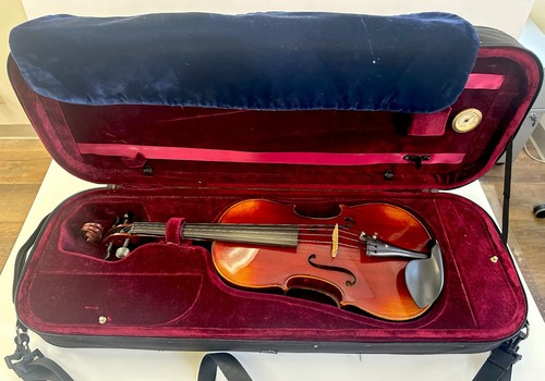 Viola and case labeled - 15.5",