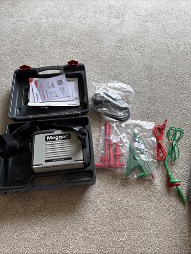 Megger rcdt320 with - megger, leads