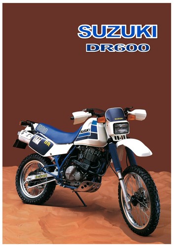 Suzuki poster dr600 - suzuki,