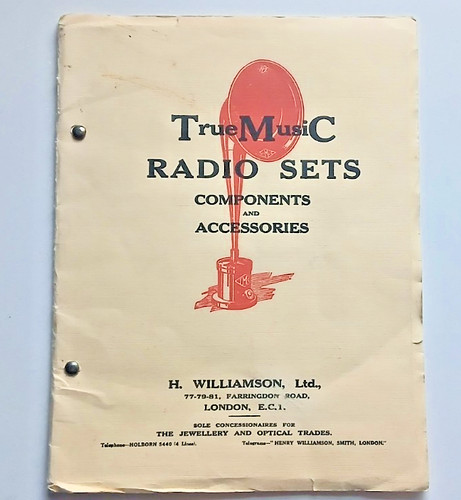 Tmc early 1920s wireless - early,