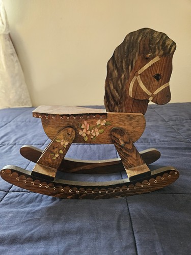 Vintage handmade small wooden - handmade,