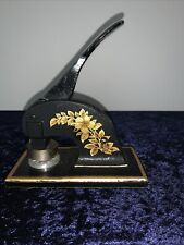 Antique Cast Iron Stamp Press 2.5kg