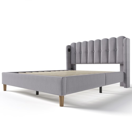 Upholstered bed 4ft6 double - 4ft6,