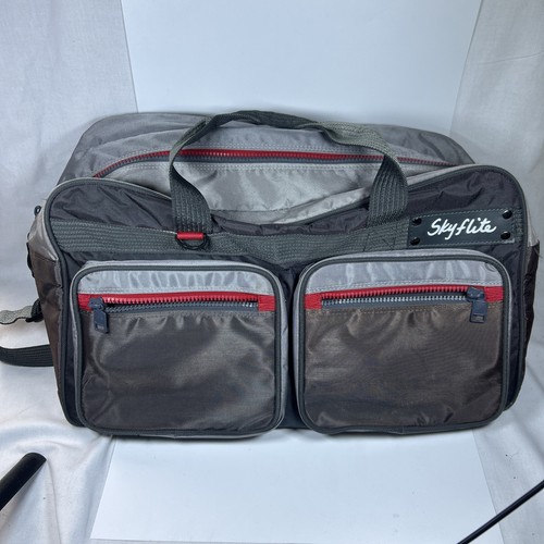 Large skyflite grey holdall - large,