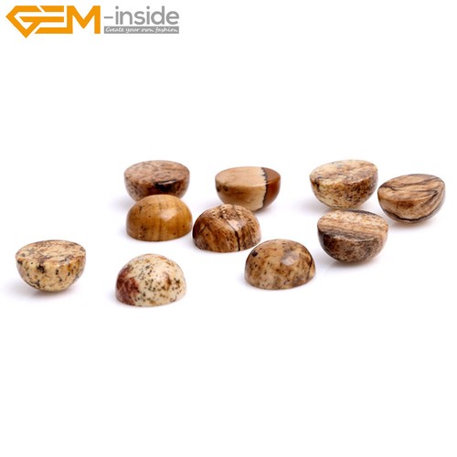 Gemstone cabochons 5pcs - gemstone,