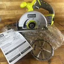 New Ryobi P504G ONE+ 18V Cordless Circular Saw 5-1/2” Compact Tool Only