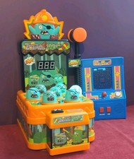 Ms Pac-Man LCD Handheld & Zombie War Table top Arcade Game Working 