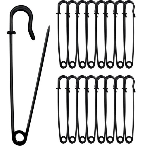 Pcs extra large safety pins - 20,