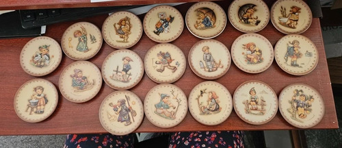 Set hummel motif plates - 6,