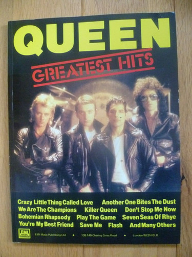 Queen greatest hits sheet - queen,