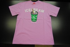[451-4203] NEW MEN'S ICECREAM SHAKE SS SHORT SLEEVE TEE ORCHID PINK