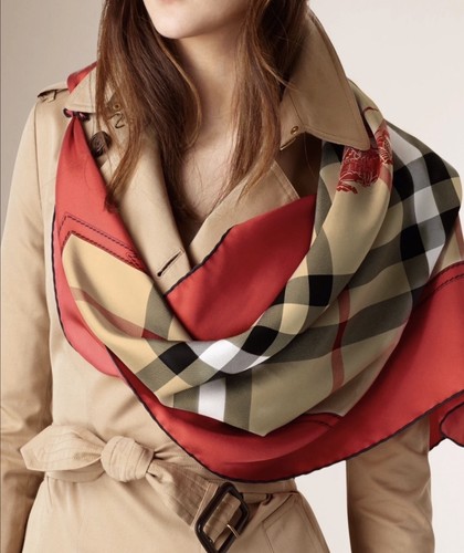 Burberry horseferry check silk - burberry,
