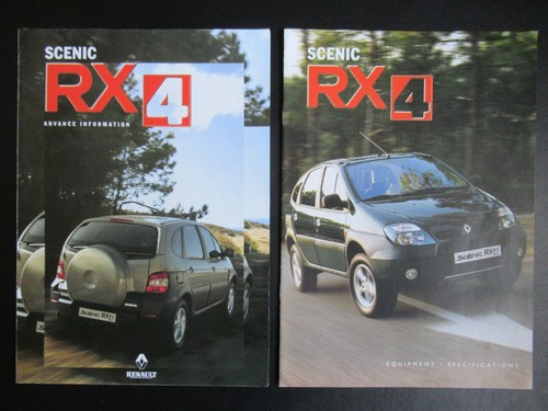 Renault scenic rx4 - rx4, brochures