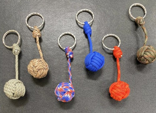 Paracord knot monkey fist - paracord-knot,