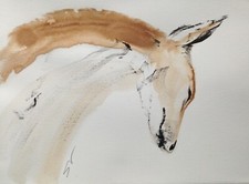 Original signed Ink sketch of