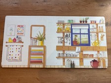 Vintage Pedigree Sindy House Super Home~ Kitchen & Bathroom Back Board