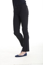 GIRLS LADIES BLACK SCHOOL WORK TROUSERS SIZE 6-14 STRETCH  SALE PRICE