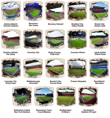 Football stadiums ceiling - football,