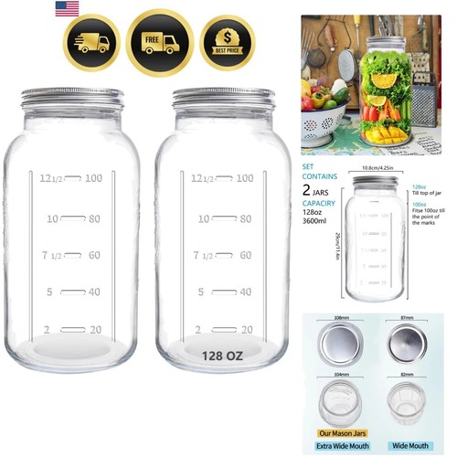 128 mason jars extra - 128,