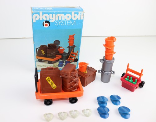 Vintage playmobil 3206 railway - vintage,