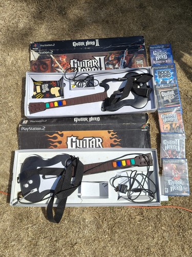 Playstation ps2 boxed - ps2, guitar