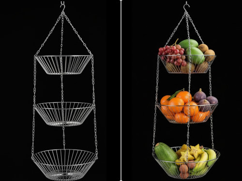 Tier basket wire hanging - 3,