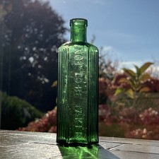 Hexagonal 6 oz Green Vintage