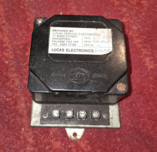 Lucas cav frequency send - frequency, unit