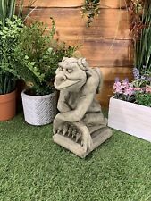 STONE GARDEN GOTHIC GARGOYLE GREMLIN DEVIL DRAGON DETAILED ORNAMENT 