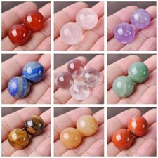 Quartz Crystal Ball Mini Pocket Size Healing Premium Gemstone Sphere 20mm Reiki 