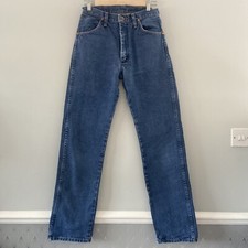 Wrangler Jeans Womens 7 X 32 Blue Denim Trousers