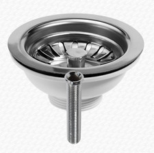 Belfast Sink Strainer Waste for Ceramic Sink with 90mm Hole Sink Plug Drain