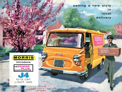 Morris van 1960 1966 uk - morris, j4