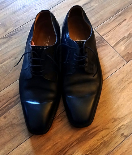 Cheaney black dress shoes - cheaney,
