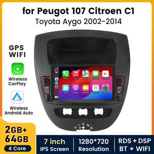 64g for peugeot 107 - 2+64g,
