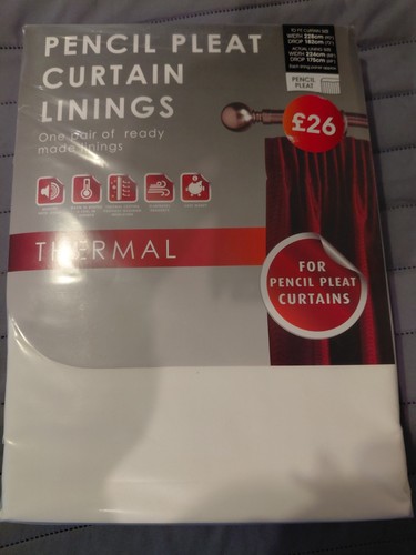 Dunelm curtain linings - curtain,