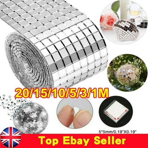 20m glass mirror mosaic - mosaic, wall