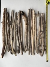 5x 40cm Straight Driftwood Pieces Art & Craft bundles  Arts/Crafts Sea/Beach