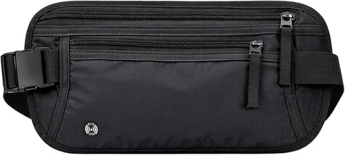 Rfid blocking money belt for - blocking,