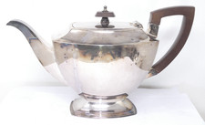 Art Deco Teapot Silver Plated