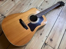 Antoria 952 Vintage 1970s Flattop/Arched Back Dreadnought Acoustic Guitar Japan